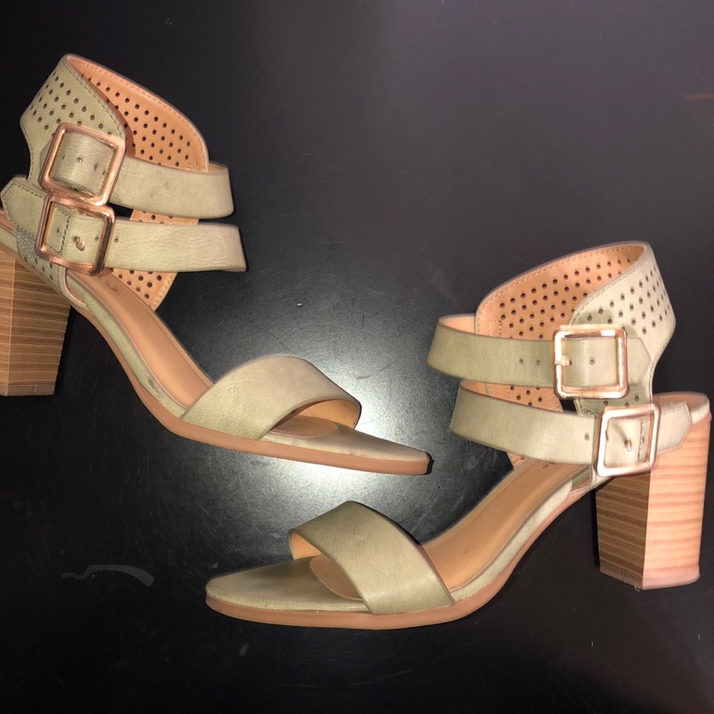 strapped heels